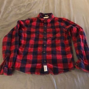 Abercrombie & Fitch Buffalo Check Flannel